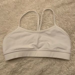 Lululemon Flow Y Sport bra. White.